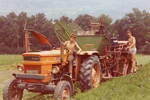 müller azmoos ag in den Gründungsjahren
